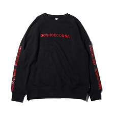 DC SHOES 19 SIDELINE CREW BLACK 5420J920-BLK画像