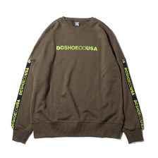 DC SHOES 19 SIDELINE CREW OLIVE 5420J920-OLV画像