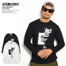 DOUBLE STEAL HALF&HALF L/S TEE 994-14052画像