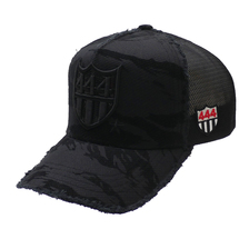 YOSHINORI KOTAKE DESIGN CAMO SPANGLES 444 LOGO MESH CAP BLACK画像