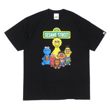A BATHING APE x SESAME STREET 19AW CHARACTERS TEE #1 2F73110904画像