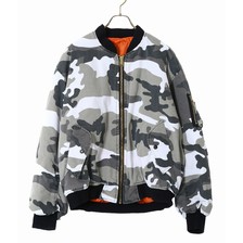 FOSTEX GARMENTS MA-1 -BLACK CAMO- FG-JK-002画像