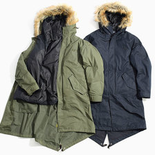 FRED PERRY Fishtail Parka Coat F2607画像