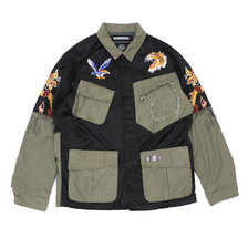 NEIGHBORHOOD 19AW SOUVENIR/CR-JKT BLACK 192NYNH-JKM02画像