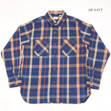 SUGAR CANE TWILL CHECK L/S WORK SHIRT SC28234画像