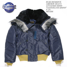 Buzz Rickson's AIRCREW HEAVY ATTACHED HOOD "C.H.MASLAND &SONS" N-2A BR14396画像