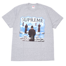 Supreme 19FW Levitation Tee GRAY画像