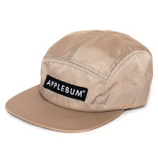 APPLEBUM Logo Camper Cap BEIGE画像