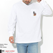 DC SHOES Disney Collection Mickey Has Board Pocket L/S Tee Japan Limited 5425J935画像
