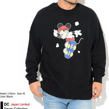 DC SHOES Disney Collection Disney Riding Crew Sweat Japan Limited 5420J934画像