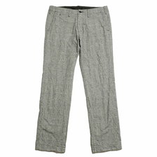 BURGUS PLUS Lot.401Z Zip Fly Modern Glen Check Trousers 401Z-50画像