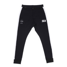 F.C.R.B. &times; WIND AND SEA TRAINING JERSEY LONG PANTS BLACK画像