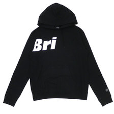 F.C.R.B. &times; WIND AND SEA SUPPORTER SWEAT HOODIE BLACK画像