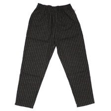 COOKMAN Chef Pants Wool Mix Stripe GREY画像