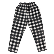 COOKMAN Chef Pants Nel Buffalo Check WHITE画像