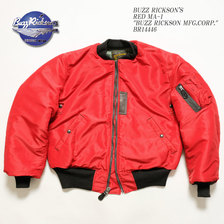 Buzz Rickson's RED MA-1 "BUZZ RICKSON MFG.CORP." BR14446画像