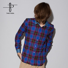 NO ID. デニム切り替えクレリックショートカラーSH 845006-213S画像