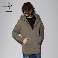 NO ID. 裏起毛ピグメントアノラック 845006-222T画像