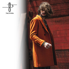 NO ID. メルトンWブレストチェスターコート 845006-241C画像