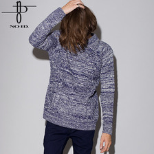 NO ID. モックネックプルオーバーニット 845010-271K画像