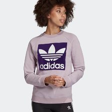 adidas TREFOIL CREW SOFT VISION ED7553画像