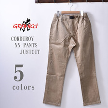 GRAMICCI CORDUROY NN PANTS JUSTCUT GMP-19F019画像