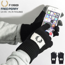FRED PERRY Process Brights Knit Gloves F19909画像