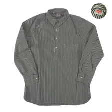 LEVI'S VINTAGE CLOTHING ONE POCKET SHIRT BLACK ECRU MULTI STRIPE 60481-0018画像
