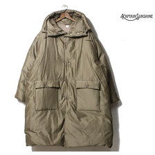Kaptain Sunshine COTTON SILK WEATHER ESKIMO DOWN COAT KS9FCO04画像