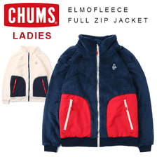 CHUMS Elmo Fleece Full Zip Jacket CH14-1165画像