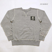 Buzz Rickson's SET-IN CREW SWEAT "VF-17 JOLLY ROGER" BR68394画像