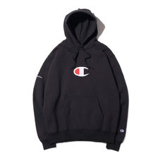 Champion &times; ATMOS LAB P/O HOODED SWEATSHIRT BLACK C8-Q126-090画像