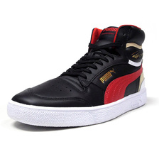 PUMA RALPH SAMPSON MID BLK/RED/L.BGE/WHT 370847-03画像