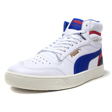 PUMA RALPH SAMPSON MID WHT/BLU/RED/NVY/NAT 370847-02画像