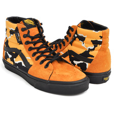 VANS SK8-HI (CORDURA) AMBERGLOW / CAMO / BLACK VN0A4BV6XK4画像