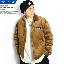 RADIALL VAHJON - WORK JACKET -CAMEL- RAD-19AW-JK006画像
