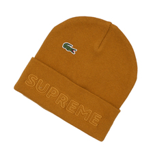 Supreme &times; LACOSTE 19FW Beanie GOLD画像