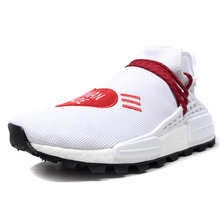adidas HU NMD HUMAN MADE WHT/RED/NAT EF7223画像