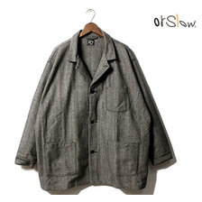 orslow WOOL HERRINGBONE TWILL LOOSE FIT JACKET 01-8061画像