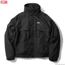 OBEY LAYERS JACKET (BLACK)画像