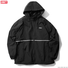 OBEY PRONE JACKET (BLACK)画像