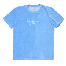 Suspicious Antwerp The Vintage Towel T-Shirt BLUE画像