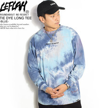 LEFLAH TIE DYE LONG TEE -BLUE-画像