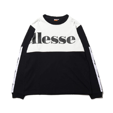 ellesse MIX LOGO LONG SLEEVE TEE EH19305-WK画像