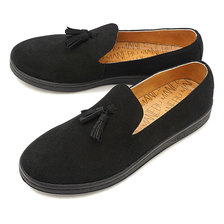 MANEBU PRAN SUEDE BLACK MNB-033S画像
