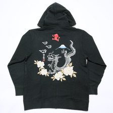 GO-COO!!SAKURA ジップ パーカー "龍ゴクー" GSJP-8261画像