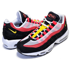 NIKE AIR MAX 95 ESSENTIAL white/chrome yellow-black AT9865-101画像