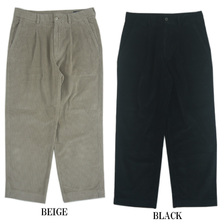 RICCARDO METHA 1TUCK WIDE CORDUROY J8082画像