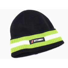 STUSSY Striped Cuff Beanie 132938画像