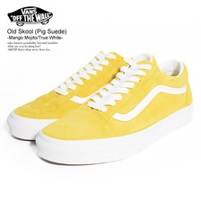 VANS Old Skool (Pig Suede) Mango Mojito/True White VN0A4BV5V77画像